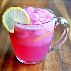 Pink Party Punch with Sherbet