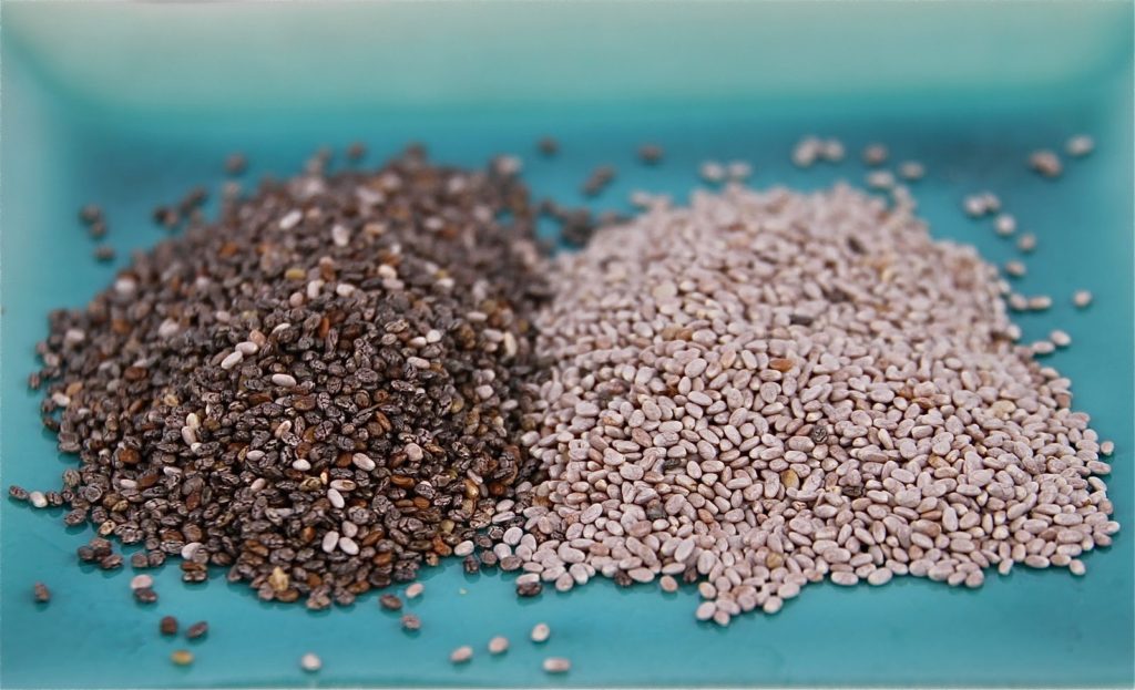 Difference Between White And Black Chia Seeds